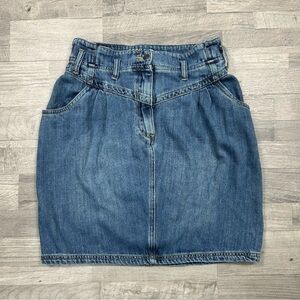 Esqualo Jeans Medium Wash Denim Skirt